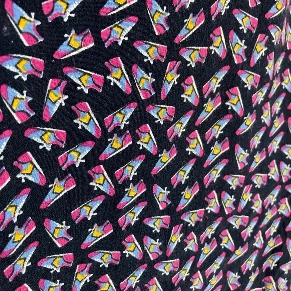 Zara sneakers print  tie knit back blouse - Picture 4 of 6